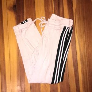 Light pink joggers